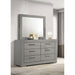Pierce - 6 Drawer Dresser And Mirror Furniture Max
