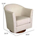 360 Degree Rotating Barrel Armchair For Living Room - Cream Beige Home Essentials