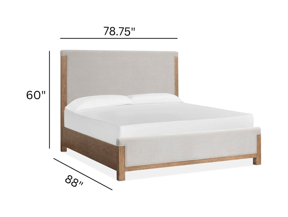 Plum Creek - Upholstered Panel Bed Magnussen Furniture
