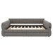Upholstered Platform Bed With USB Charging And 2 Storage Drawers Dreamland