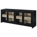 Kennison - TV Stand - Black Furniture Max