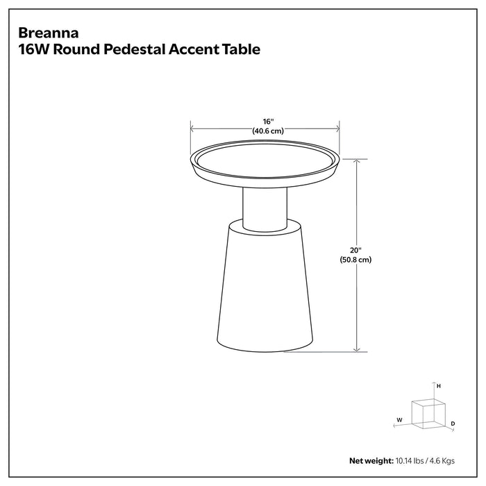 Breanna - Side Table Simpli-Home