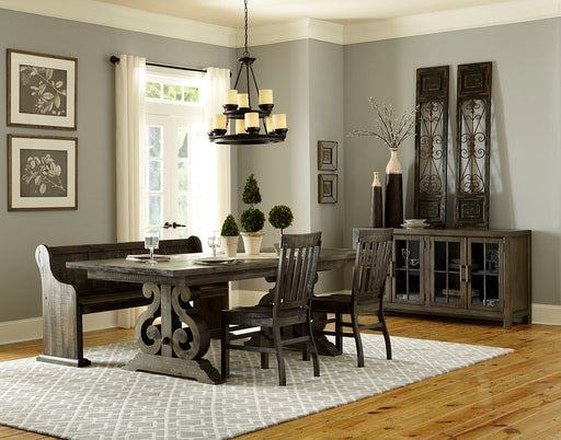 Bellamy - Bench With Back - Peppercorn Magnussen Furniture