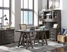 Sutton Place - Swivel Chair - Weathered Charcoal Magnussen Furniture
