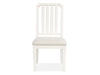Willowbrook - Upholstered Side Chair With Wood Slat Back (Set of 2) - Egg Shell White Magnussen Furniture