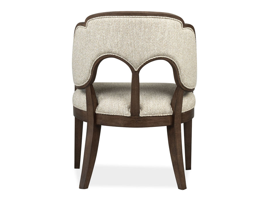 Jubilee - Upholstered Arm Chair (Set of 2) - Brown / White Magnussen Furniture