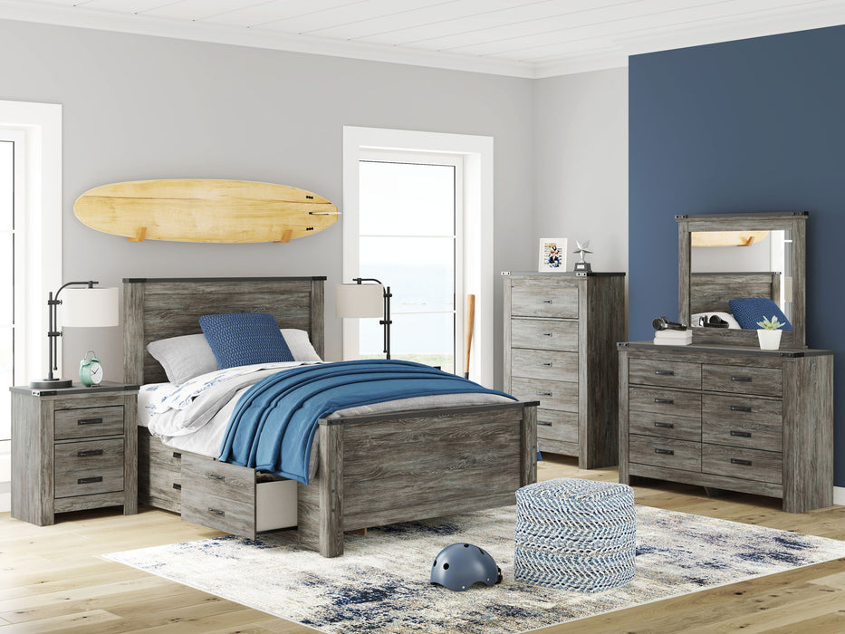 Frandern - Storage Panel Bedroom Set Signature Design by Ashley®