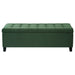 Upholstered Storage Ottoman Bench, Foot Rest For Bedroom Noble House