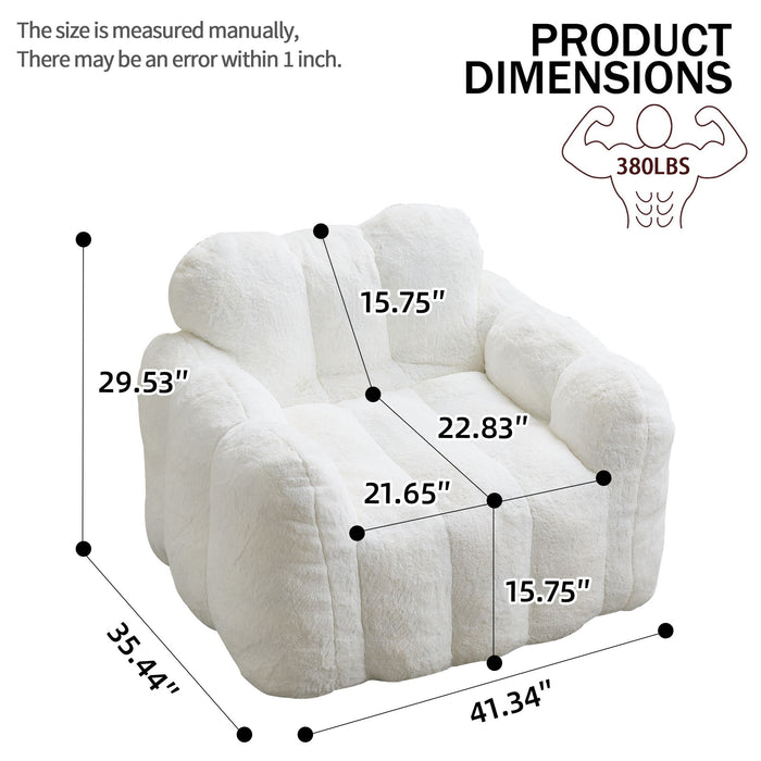Lotus Style Compression Sofa Bean Bag Home Essentials