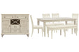 Newport - 7 Piece Extendable Rectangular Dining Table Set Magnussen Furniture