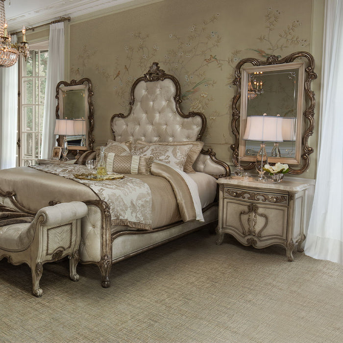 Platine de Royale - Wall Mirror - Champagne