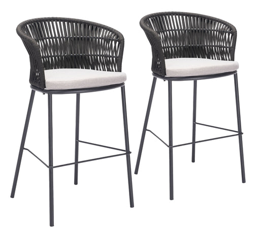 Freycinet - Barstool (Set of 2) Zuo Modern