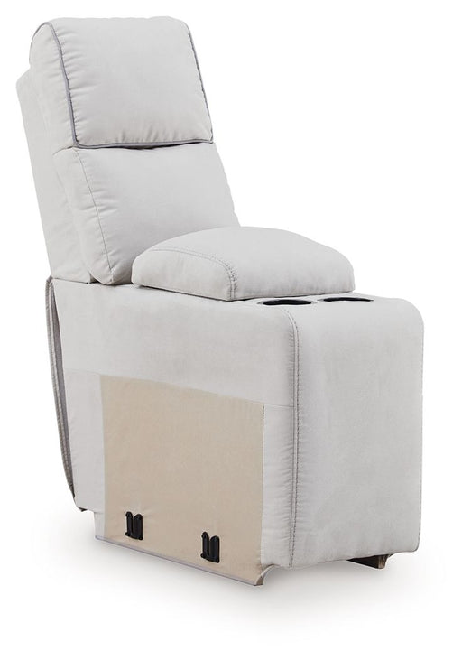 Social Pointe - Console With Storage - Pearl / Ash Signature Design by Ashley®