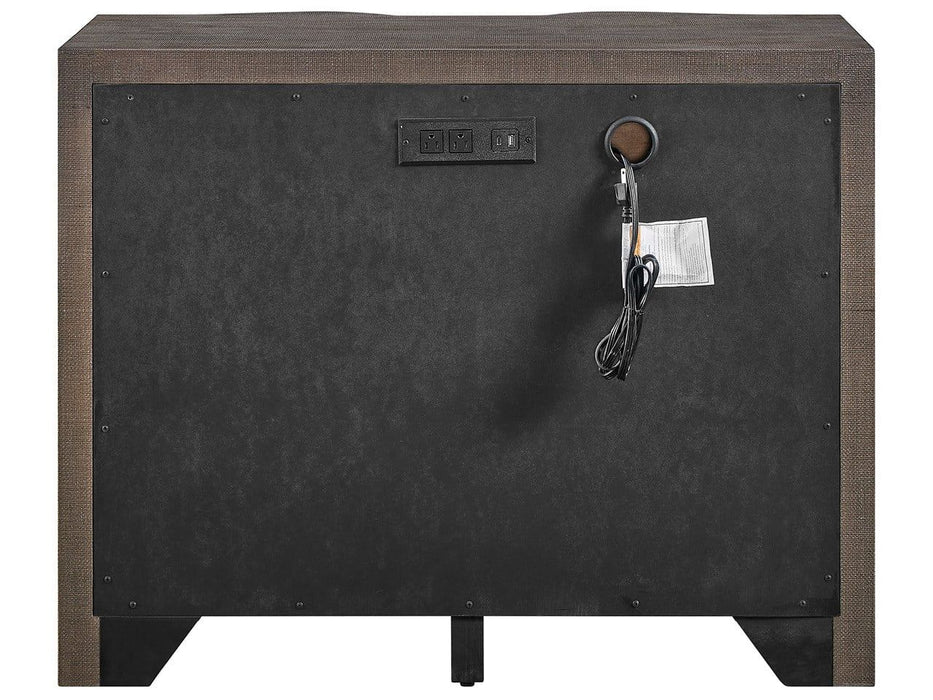 Fenwick - Embossed Chest - Dark Brown Universal Furniture