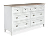 Heron Cove - Two Tone Drawer Dresser Magnussen Furniture