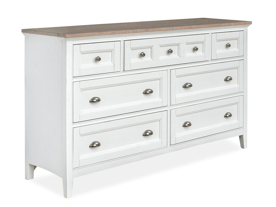 Heron Cove - Two Tone Drawer Dresser Magnussen Furniture