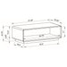 Fletcher - 2 Piece Coffee And End Table Set - Gloss White Furniture Max