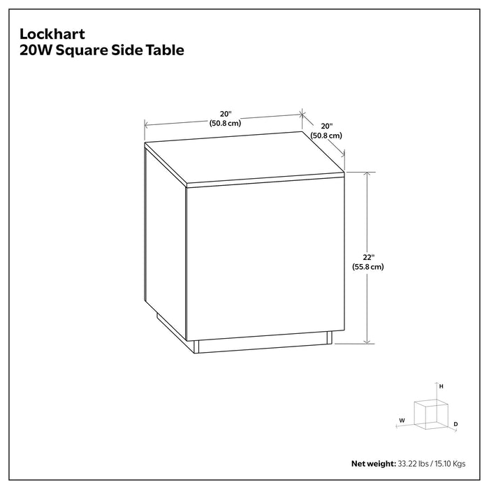 Lockhart - Side Table Simpli-Home