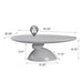 Lucky Stone Shaped Table Home Essentials