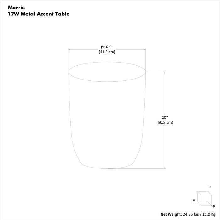 Morris - Accent Table Simpli-Home