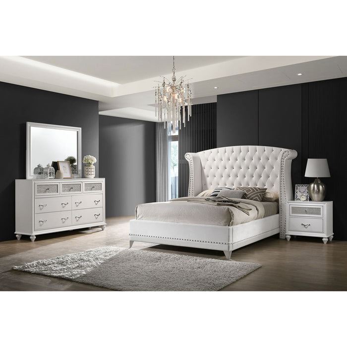 Randall - Bedroom Set With Wingback Bed Furniture Max