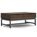 Banting - Lift Top Coffee Table - Walnut Brown Simpli-Home