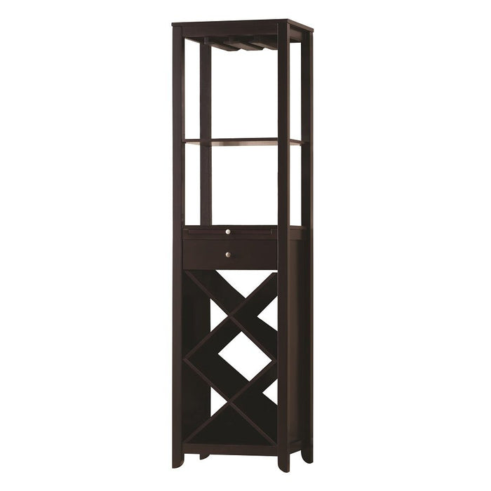 Casey - Wine Cabinet - Wenge ACME