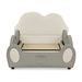 Cute Cloud Shape Bed With Guardrails Cartoon Design, Storage Pocket Home Essentials