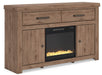 Garistyn - TV Stand With Fireplace Option Signature Design by Ashley®