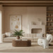 Modari - Sectional - Beige Meridian Furniture