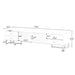 TV Media Console Table, TV Stand With Storage For Living Room - Black Hearth and Haven