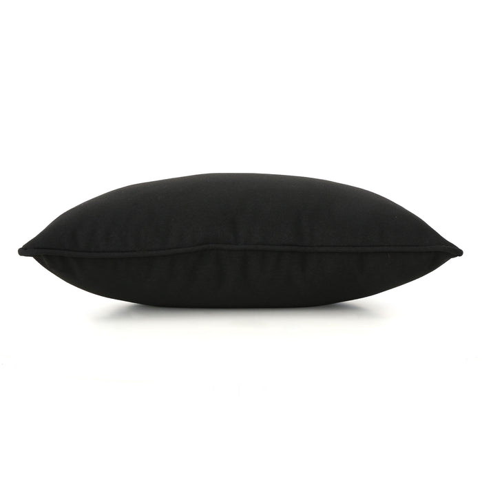 Coronado Rectangular Pillow - Black