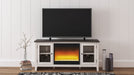 Dorrinson - TV Stand With Fireplace Insert Signature Design by Ashley®
