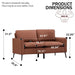Upholstered Loveseat, For Living Room Home Essentials
