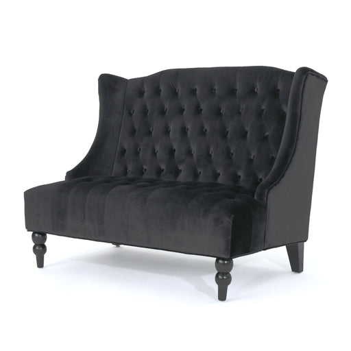 Nurturing - Upholstered Loveseat With Wing Back And Diamond Tufting Noble House