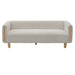 3 Seater Sofa For Living Room - Oatmeal Noble House