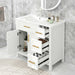 Modern Bathroom Vanity With Sink Top, 2 Doors And 3 Drawers Hearth and Haven