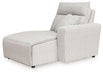 Modmax II - RAF Press Back Power Chaise - Stone Signature Design by Ashley®