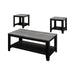 Table Set, Coffee, End, Side, Accent For Living Room Transitional (Set of 3) - Black 8th Street