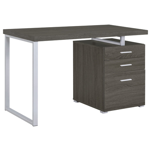 3 Drawer Reversible Office Desk Furniture Max