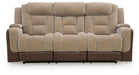 Mixed Motion - Power Reclining Sofa With Adjustable Headrest Signature Design by Ashley®