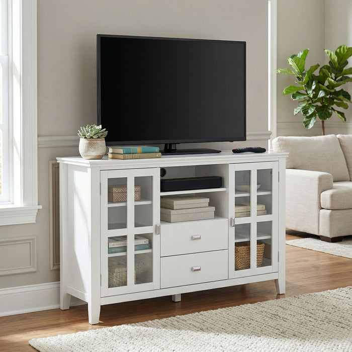Artisan - Handcrafted, Tall TV Media Stand Simpli-Home