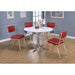 Parlisse - 5 Piece Round Dining Sets And Chairs - White Furniture Max