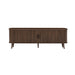 70" TV Stand, Media Center With Ample Storage - Dark Brown Hearth and Haven