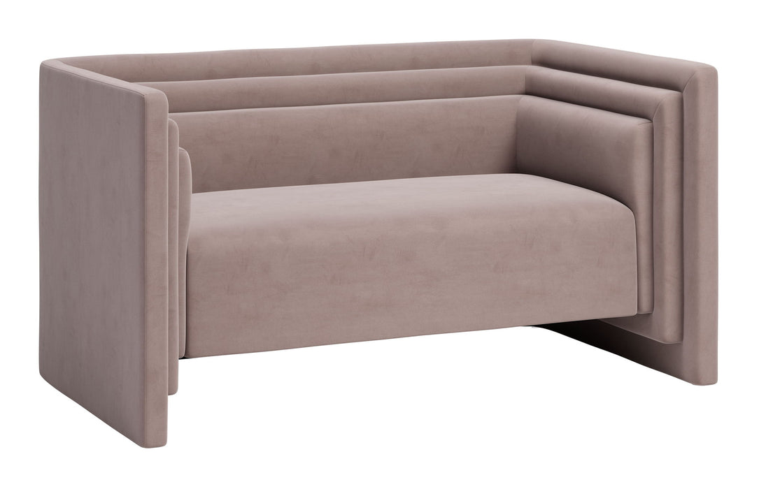 Trippel - Loveseat - Brown