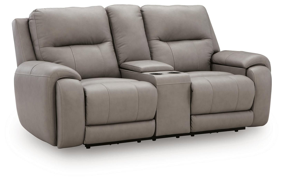 Real Moments - Power Reclining Loveseat With Audio Seating - Ash Signature Design by Ashley®