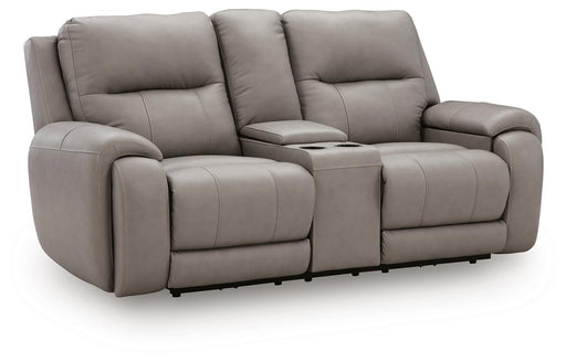 Real Moments - Power Reclining Loveseat With Audio Seating - Ash Signature Design by Ashley®