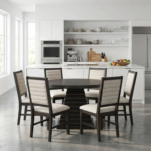 Plateau - 54" Round Dining Table Set New Classic