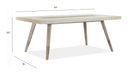 Lenox - Rectangular Dining Table - Warm Silver Magnussen Furniture