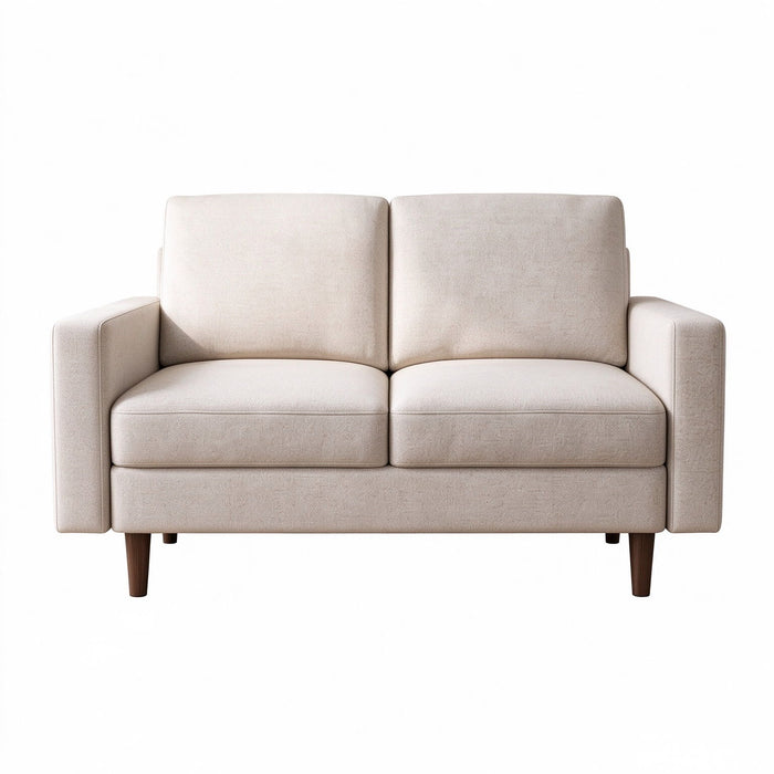 Loveseat Sofa, 2 Seat Couch With Removable Cushion For Living Room US Pride